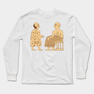 Sumerian King Lugal kisalsi Long Sleeve T-Shirt